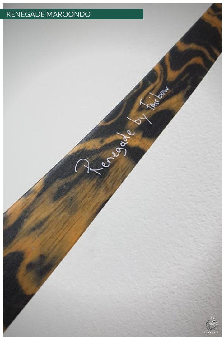 THE RENEGADE-XT BY FAIRBOW, 60 INCH NTN 60@28 MAROONDO-Bow-Fairbow-Fairbow