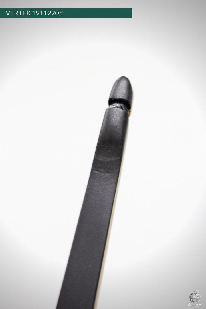 THE VERTEX BOW 68" BLACK 43 LBS @ 28 INCH RH-Bow-Fairbow-Fairbow