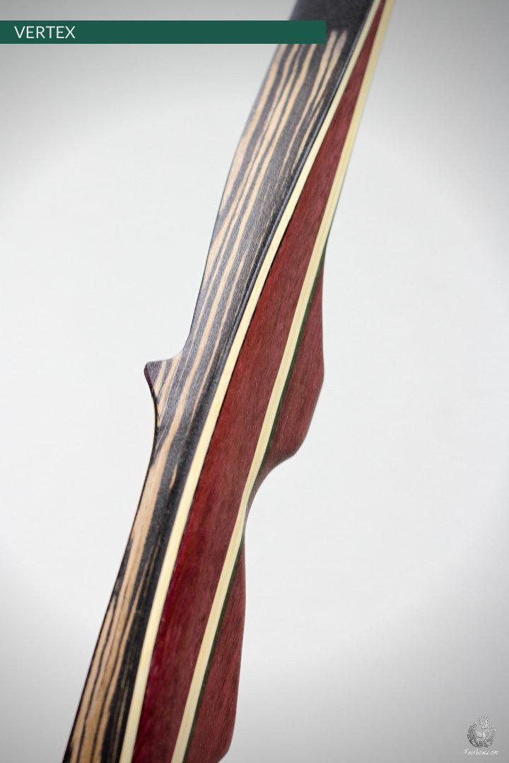 THE VERTEX BOW 68" BLACK 45 LBS @ 28 INCH LH-Bow-Fairbow-Fairbow