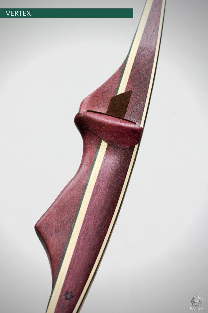 THE VERTEX BOW 68" BLACK 45 LBS @ 28 INCH LH-Bow-Fairbow-Fairbow