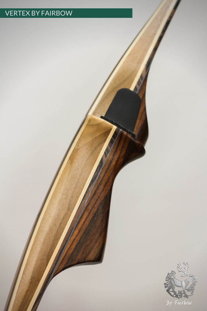 THE VERTEX BOW 68" GREY BELLY AND BACKING 50 LBS @ 28 INCH RH-Bow-Fairbow-Fairbow