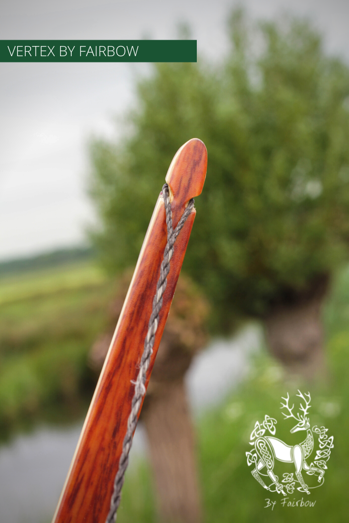 THE VERTEX BOW 68" PADOUK 44 LBS @ 28 INCH RH-Bow-Fairbow-Fairbow