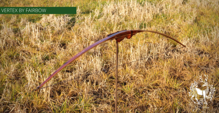 THE VERTEX BOW 68" SPALTED YEW 31 LBS @ 28 INCH RH-Bow-Fairbow-Fairbow