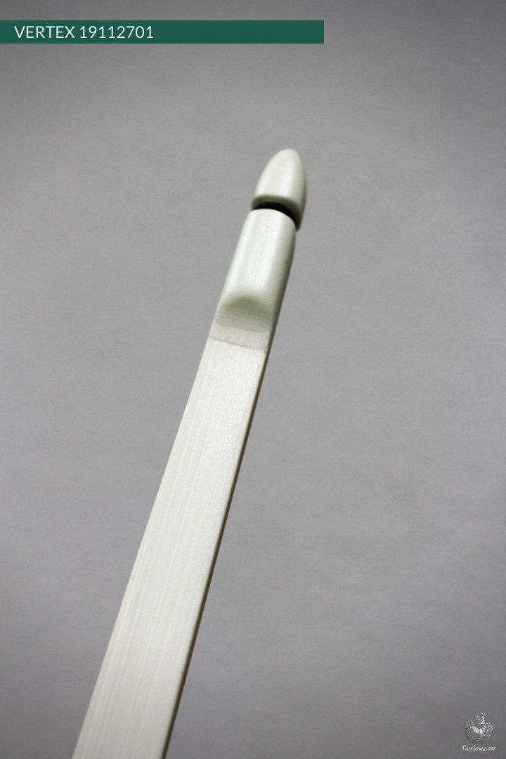 THE VERTEX BOW 68" WHITE 31 LBS @ 28 INCH RH-Bow-Fairbow-Fairbow