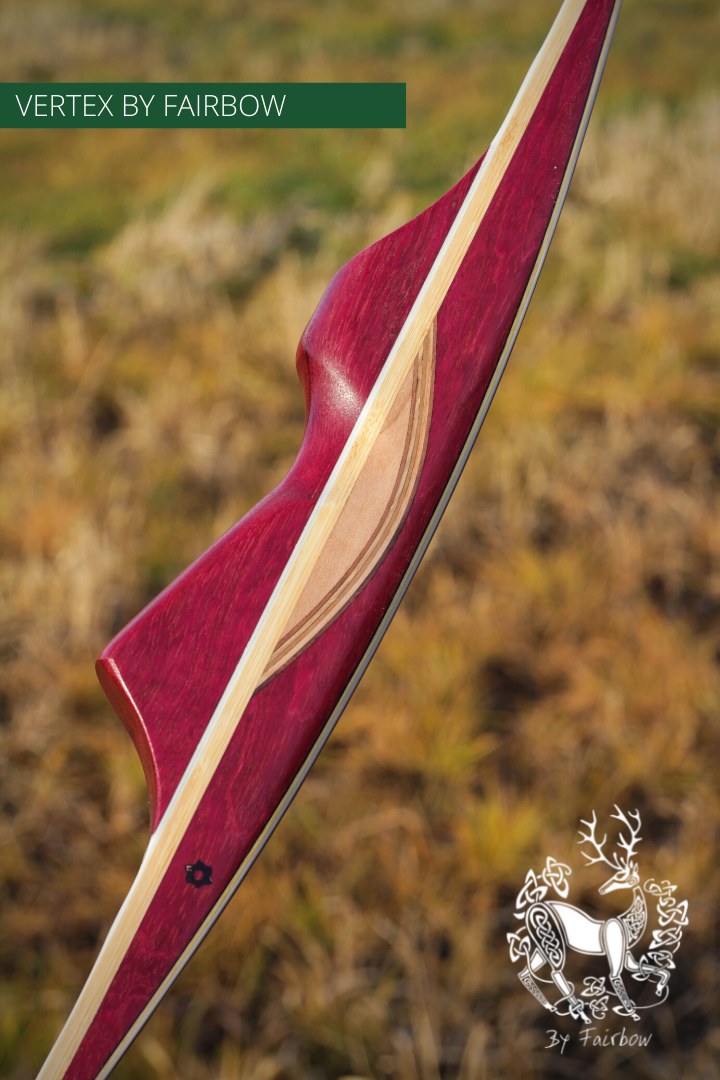THE VERTEX BOW 68" WHITE 38 LBS @ 28 INCH RH-Bow-Fairbow-Fairbow