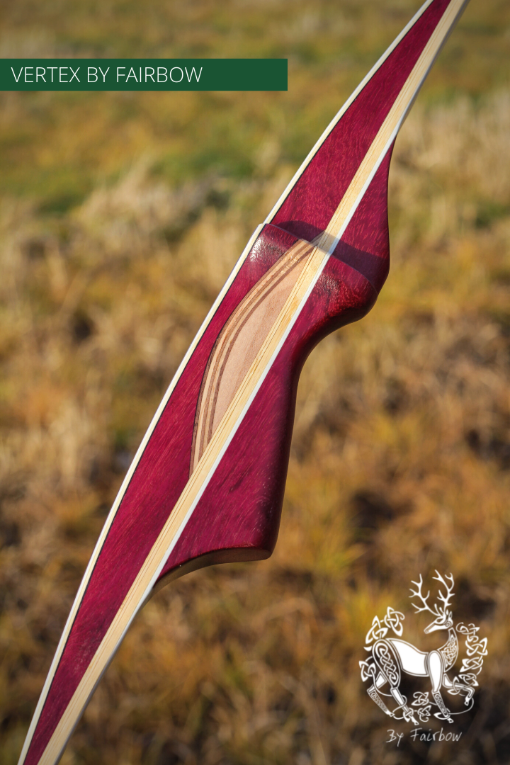 THE VERTEX BOW 68" WHITE 38 LBS @ 28 INCH RH-Bow-Fairbow-Fairbow