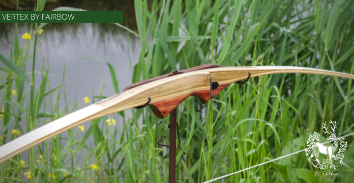 THE VERTEX BOW 68" WHITE 45 LBS @ 28 INCH RH-Bow-Fairbow-Fairbow