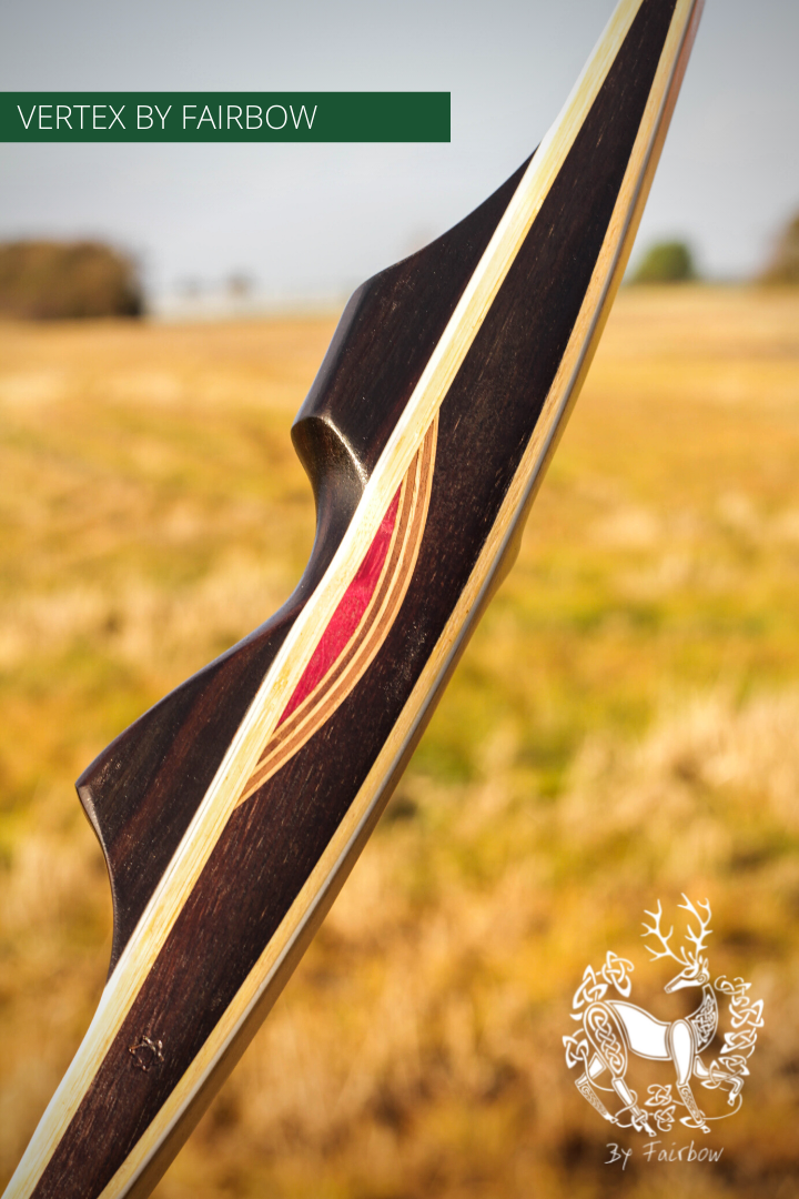 THE VERTEX BOW 68" WHITE 54 LBS @ 28 INCH RH-Bow-Fairbow-Fairbow