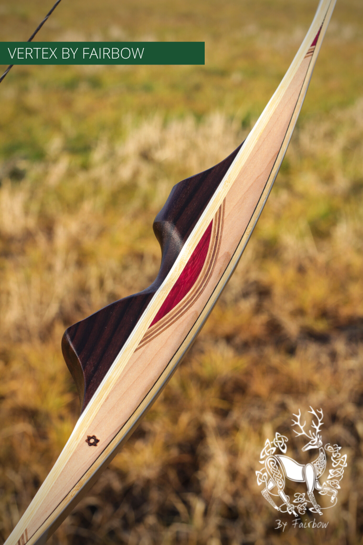 THE VERTEX BOW 68" WHITE 56 LBS @ 28 INCH RH-Bow-Fairbow-Fairbow