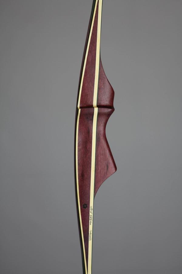 THE VERTEX BOW R-D 68" PURPER AND GREEN, BAMBOO-GLASS 45 LBS @ 28 INCH RH-Bow-Fairbow-Fairbow