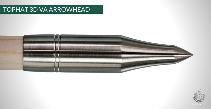 TOPHAT 3D VA ARROWHEAD PER DOZEN-arrow point-Tophat-5/16-70 grain-Fairbow