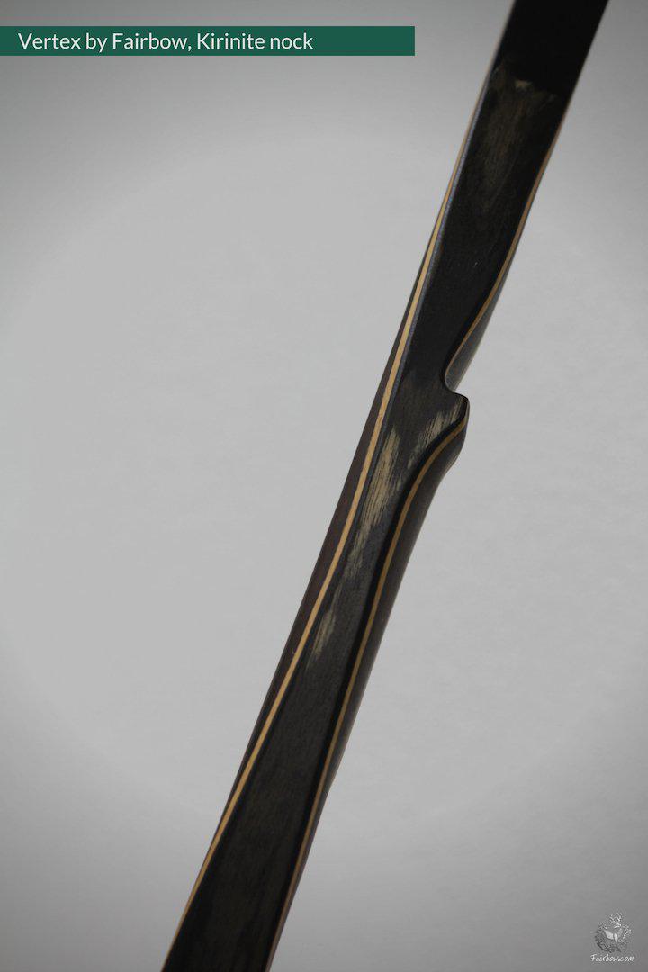 VERTEX, 45 LBS REFLEX DEFLEX AMERICAN LONGBOW, ROSEWOOD AND BAMBOO-Bow-Fairbow-Fairbow