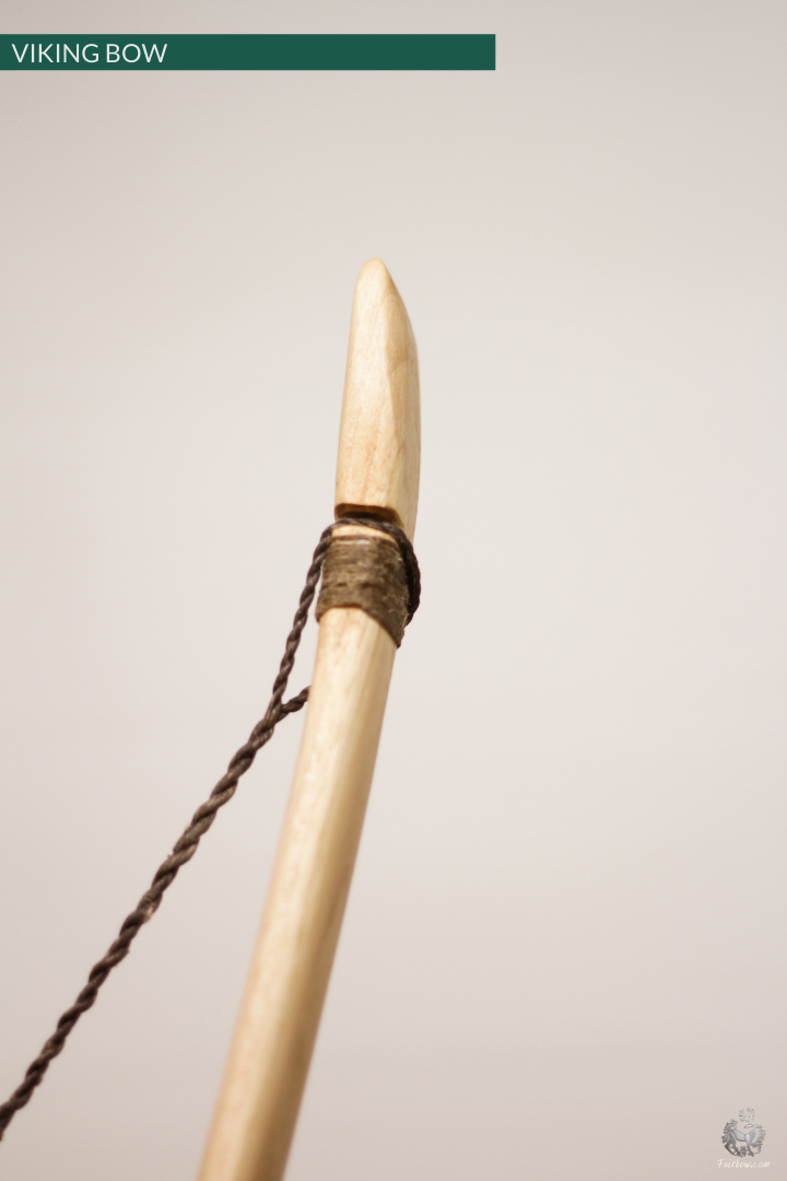 VIKING BOW, SOLID HICKORY SUPERIOR 63 lbs @ 28 inch-Bow-Fairbow-Fairbow