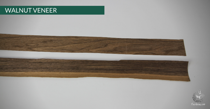 WALNUT VENEER 36 X 2 INCH 2 STRIPS-Tool-Fairbow-Fairbow