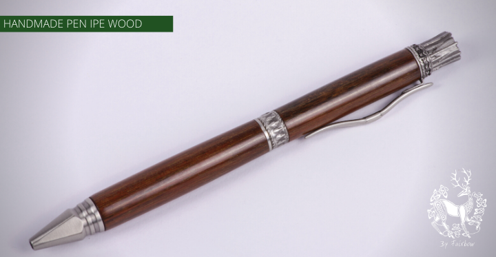 WOODEN PENS HANDTURNED-Sundries-Jaap Houtenpennen-Ipe-Fairbow