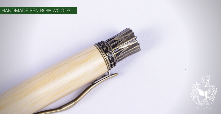 WOODEN PENS HANDTURNED-Sundries-Jaap Houtenpennen-Yew-Fairbow