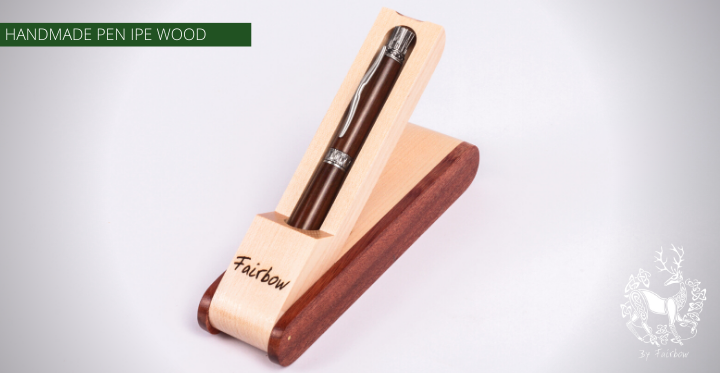 WOODEN PENS HANDTURNED-Sundries-Jaap Houtenpennen-Yew-Fairbow