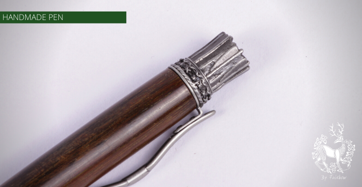 WOODEN PENS HANDTURNED-Sundries-Jaap Houtenpennen-Yew-Fairbow
