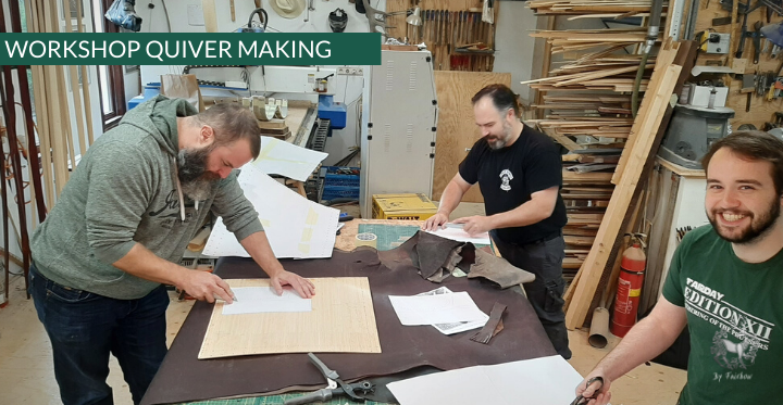 WORKSHOP 'HOW-TO' MAKE A HILL-STYLE QUIVER-Workshop-Fairbow-January 8th 2023-Fairbow