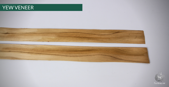 YEW TREE VENEER 72 X 2 INCH 2 STRIPS-Tool-Fairbow-Fairbow