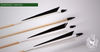 STARTER PIJLEN VOOR LONGBOWS SET VAN 6 PIJLEN