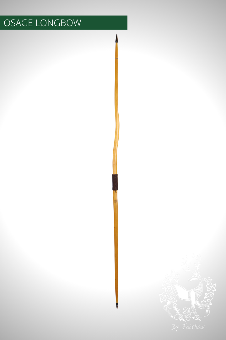 OSAGE SELFBOW,ENGLISH LONGBOW 74 INCH NTN, 59 LBS