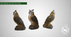 3D TARGET OWL BY SRT-3D target-SRT-Fairbow