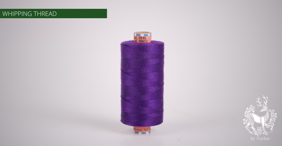ARROW WHIPPING THREAD 300 meters spool-Arrow-Fairbow-Purple-Fairbow
