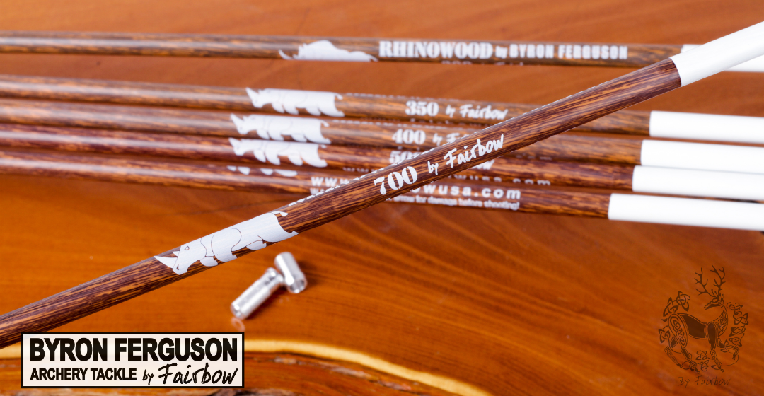 BYRON's RHINOWOOD CARBON SHAFTS 11/32 OD, 32 INCH LENGTH-Shaft-Fairbow-300-Half dozen (6)-Fairbow