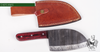 CHEFS DAMAST KNIFE WITH WOODEN HANDLE (3 pins)-Knife-Fairbow-Fairbow