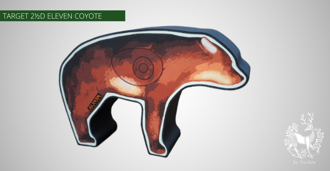 ELEVEN TARGET FOAM 2½D COYOTE-target-Eleven-Fairbow