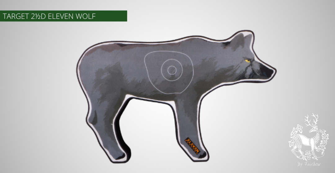 ELEVEN TARGET FOAM 2½D WOLF-target-Eleven-Fairbow