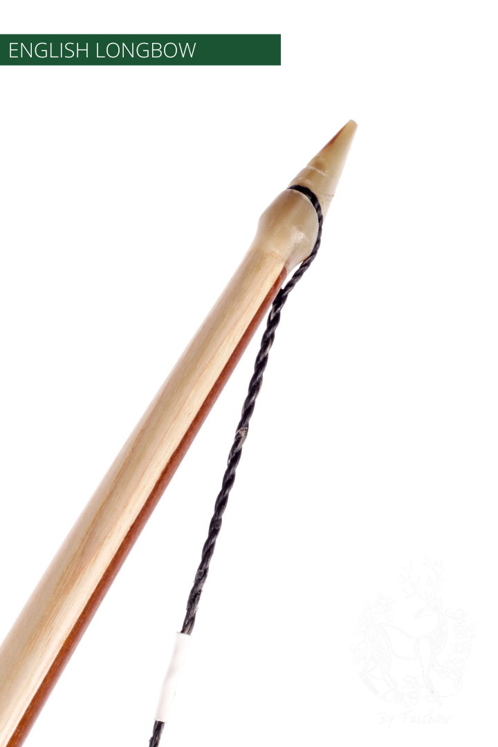 ENGLISH LONGBOW 52@28 DUALLAM GREENHEART HICKORY SUPERIOR-English Longbow-Fairbow-Fairbow