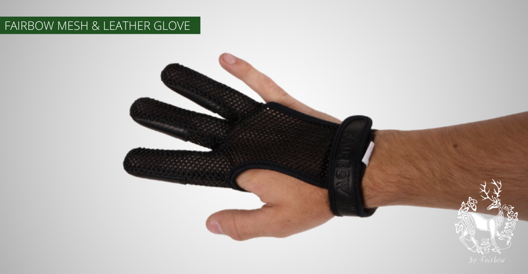 FAIRBOW MESH SHOOTING GLOVE FOR TRADITIONAL ARCHERS-Glove-Fairbow-Extra small-Brown-Fairbow