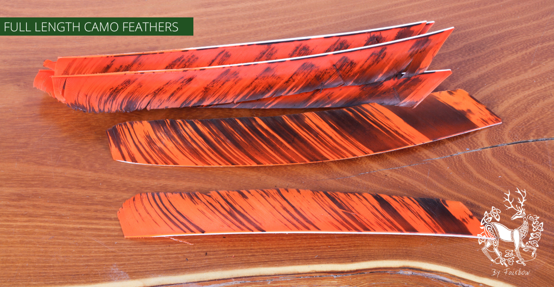 FEATHERS FULL LENGTH CAMO RIGHT WING-Feathers-Gateway-Camo Orange-Fairbow