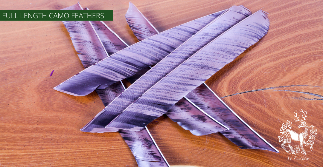 FEATHERS FULL LENGTH CAMO RIGHT WING-Feathers-Gateway-Camo brown-Fairbow