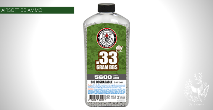 G&G BIO BB 0.33 g GREY 5600 RDS (CAN) PELLETS-pellets-G&G Armament-Fairbow