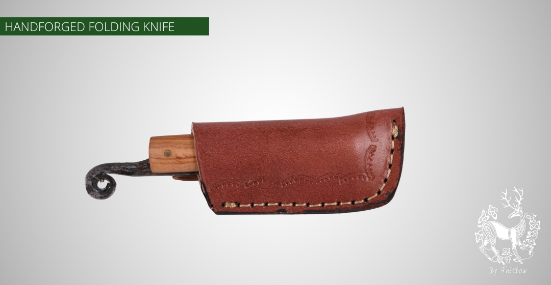 HANDFORGED FOLDING KNIFE-KNIFE-Faibow-Fairbow