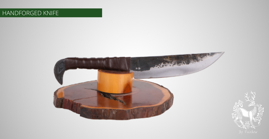 HANDFORGED VIKING KNIFE WITH RAVEN HEAD – Fairbow