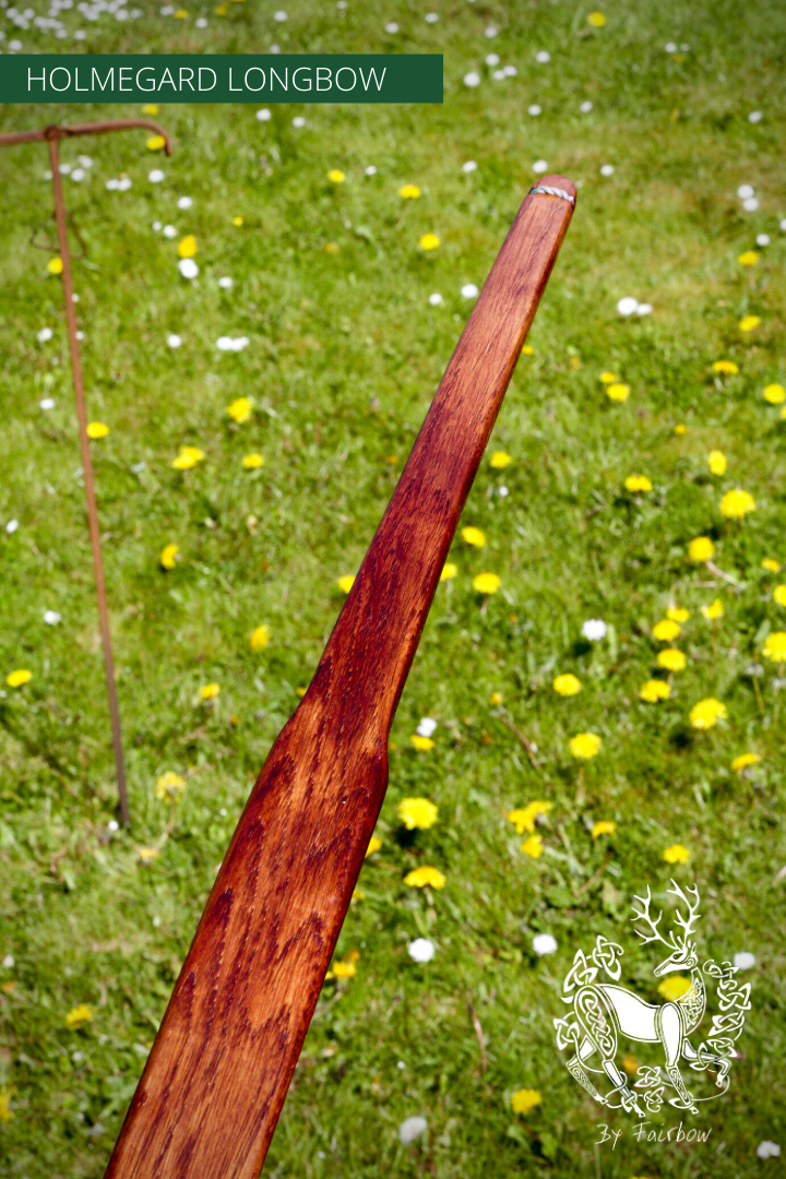 HOLMEGARD SELFBOW, STAINED SOLID HICKORY IN STOCK-Fairbow-25 lbs (full stain)-Fairbow