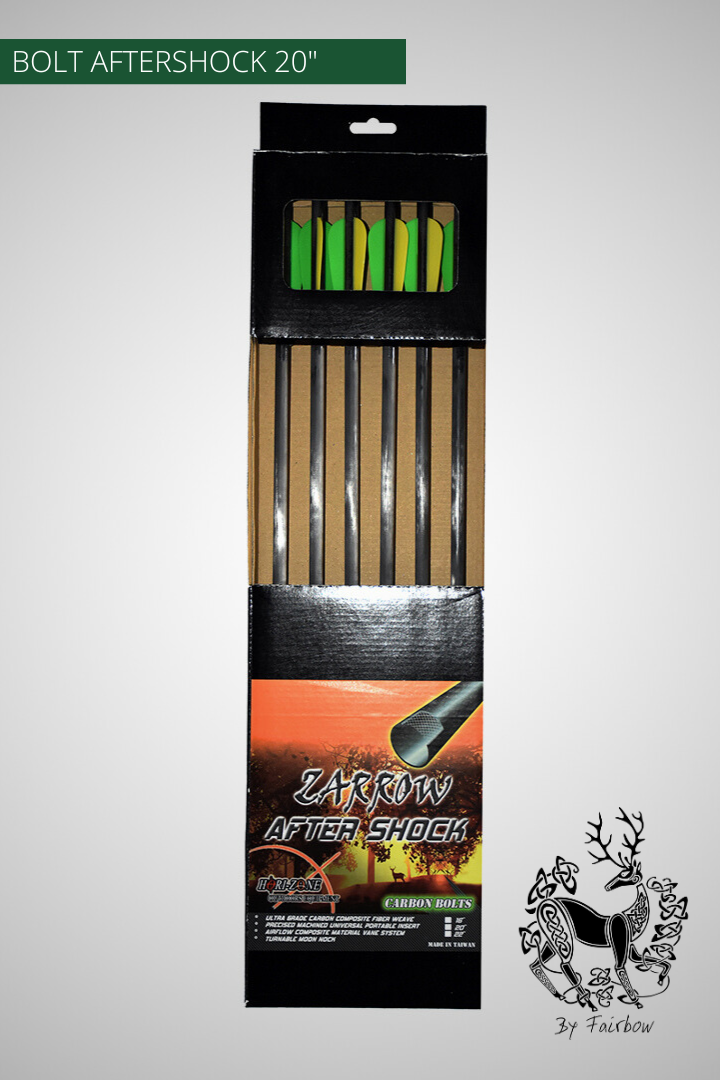HORI-ZONE AFTERSHOCK 20 INCH BOLTS FOR CROSSBOWS-Arrow-HORIZONE-Fairbow