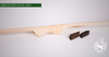 KIT DELUXE BEGINNERS KIT ALB HICKORY / BAMBOO BACKED WITH PISTOL GRIP-Bow kit-Fairbow-Right handed-Fairbow
