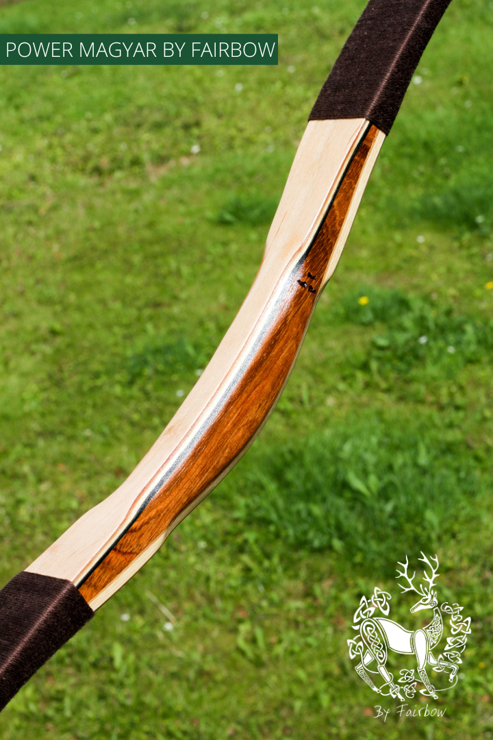 MAGYAR, 125 LBS @ 32 INCH, TIGERWOOD, PADOUK AND SUPERCORE-Bow-Fairbow-Fairbow
