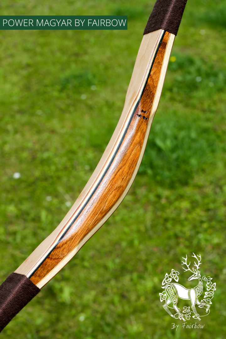 MAGYAR, 125 LBS @ 32 INCH, TIGERWOOD, PADOUK AND SUPERCORE-Bow-Fairbow-Fairbow