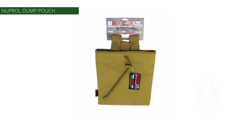 NUPROL DUMP POUCH NP PMC-pouch-NUPROL-TAN-Fairbow
