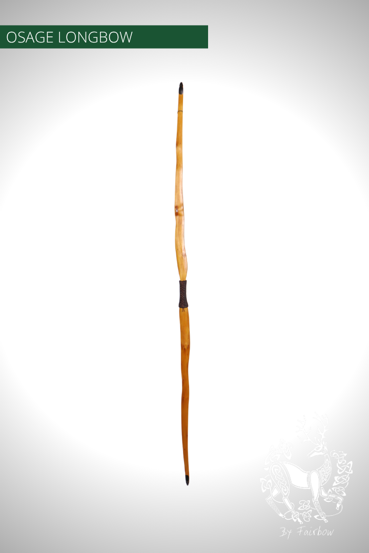 OSAGE SELFBOW, 65 INCH NTN, 42 LBS AMERICAN FLATBOW-Bow-Fairbow-Fairbow