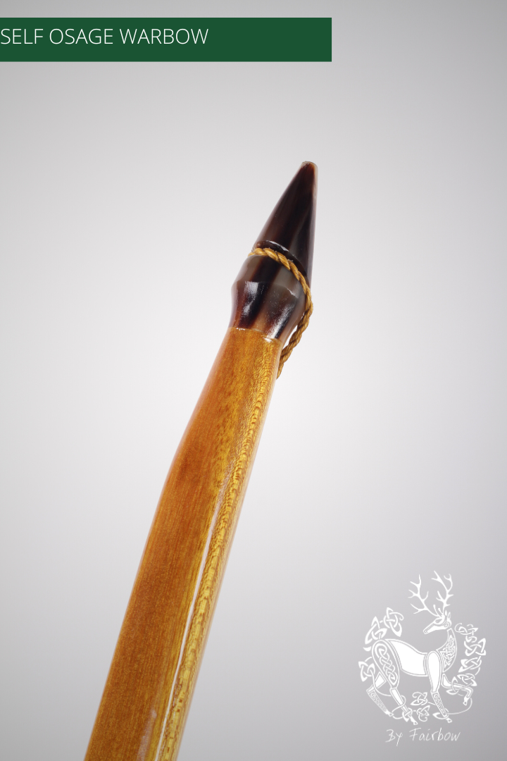 OSAGE SELFBOW,ENGLISH LONGBOW 74 INCH NTN, 116 LBS-Bow-Fairbow-Fairbow