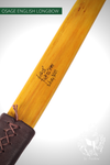 OSAGE SELFBOW,ENGLISH LONGBOW 74 INCH NTN, 61 lbs-Bow-Fairbow-Fairbow