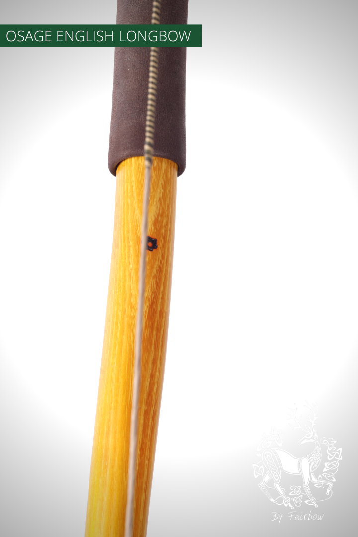OSAGE SELFBOW,ENGLISH LONGBOW 74 INCH NTN, 64 LBS-Bow-Fairbow-Fairbow
