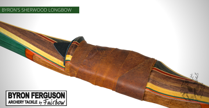 PRE ORDER THE BYRON FERGUSON SHERWOOD AMERICAN LONGBOW BY FAIRBOW-American bow-Fairbow-30 lbs-Left-Fairbow